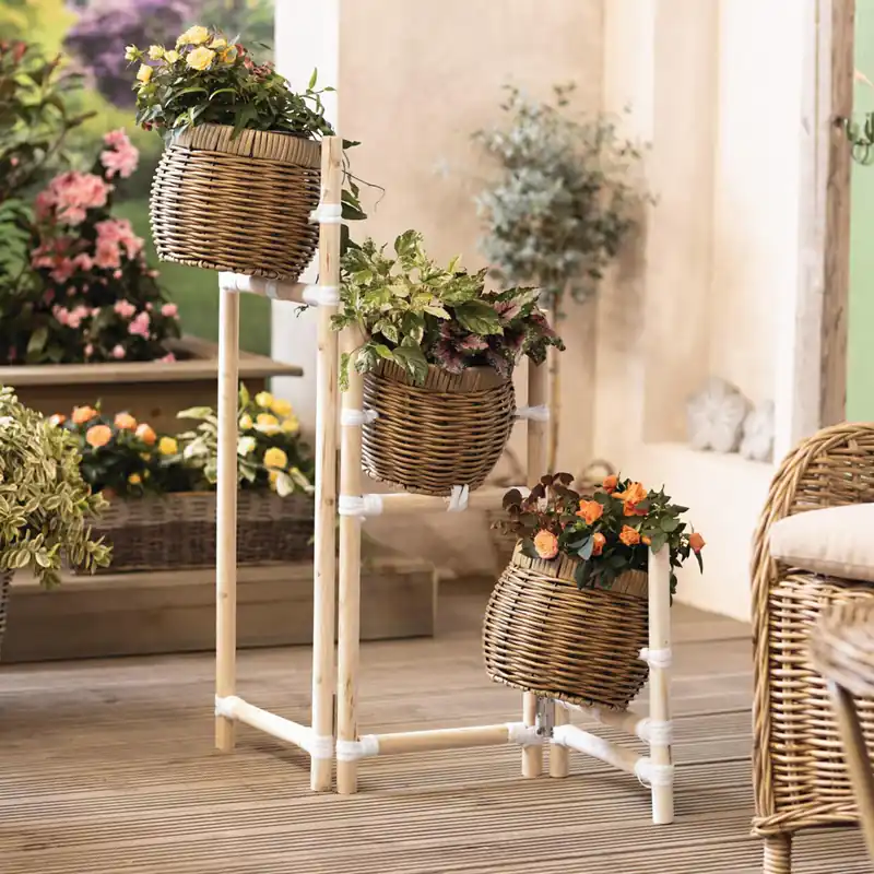 Korbständer "Polyrattan" Online Kaufen