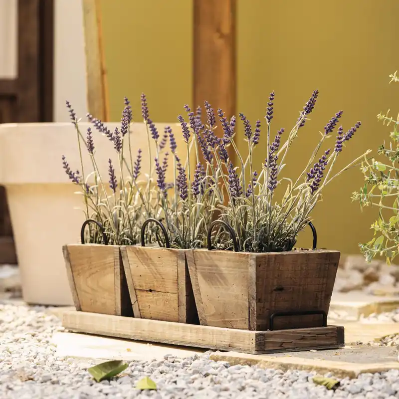 Holzpflanzer "Recycling-Chic" Wochenendangebot