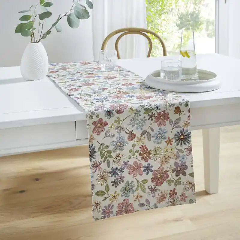 Tischläufer "Jacquard-Flowers" Must-Have
