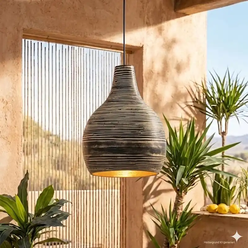 Pendelleuchte "Black Bamboo" Finale Aktion
