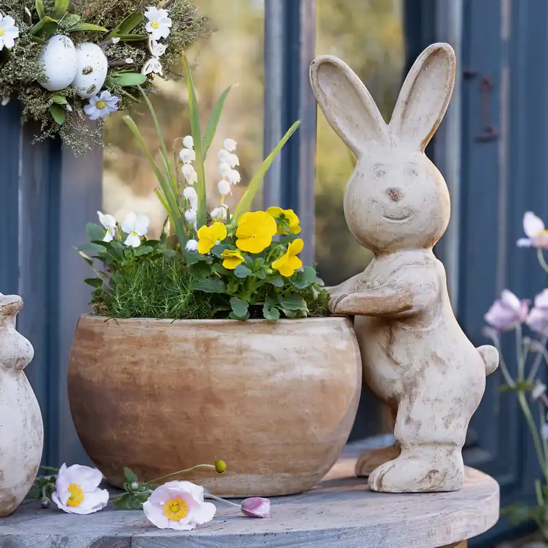 Top-Seller Pflanztopf "Hase", 2tlg.