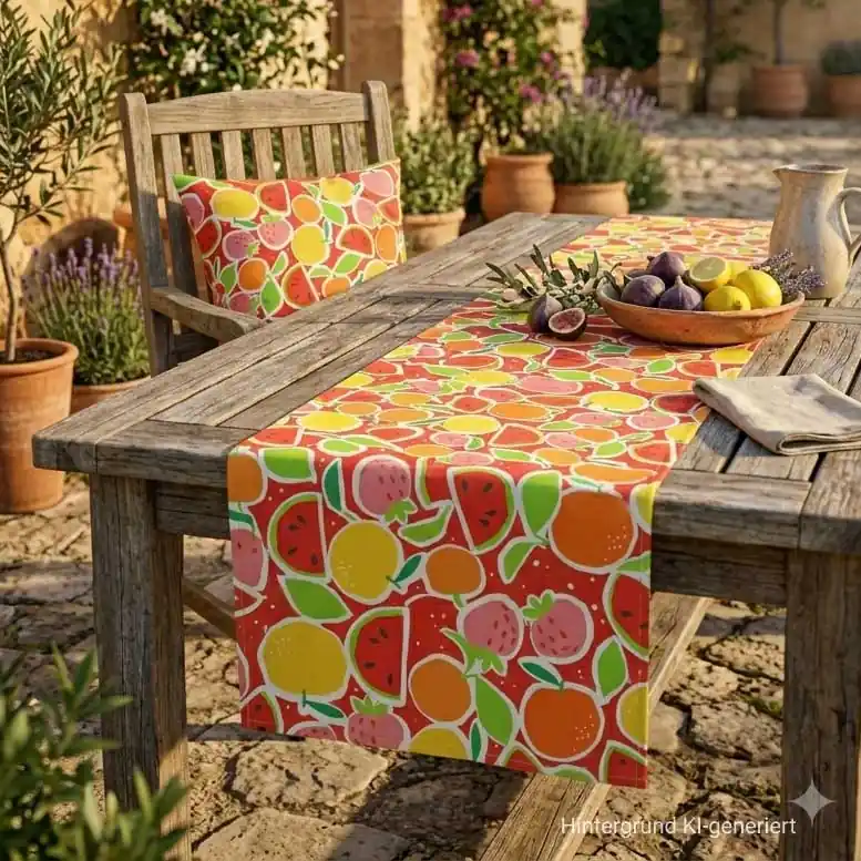 Markenware Tischläufer "Tutti Frutti"