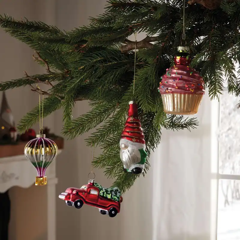 Christbaumschmuck "Fancy", 4er Set Neuheit