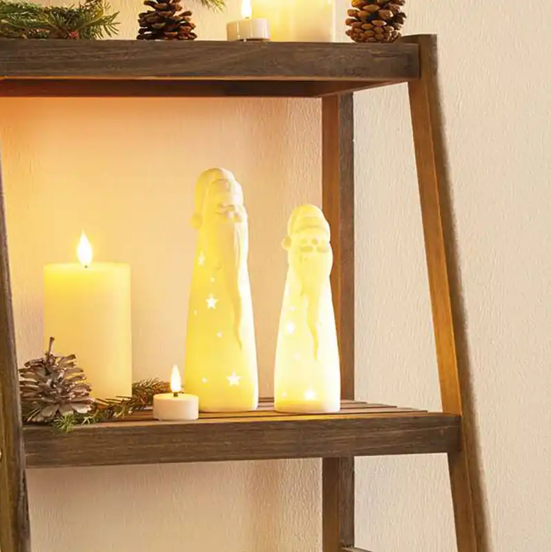 LED-Santa "White", 2er Set Günstig