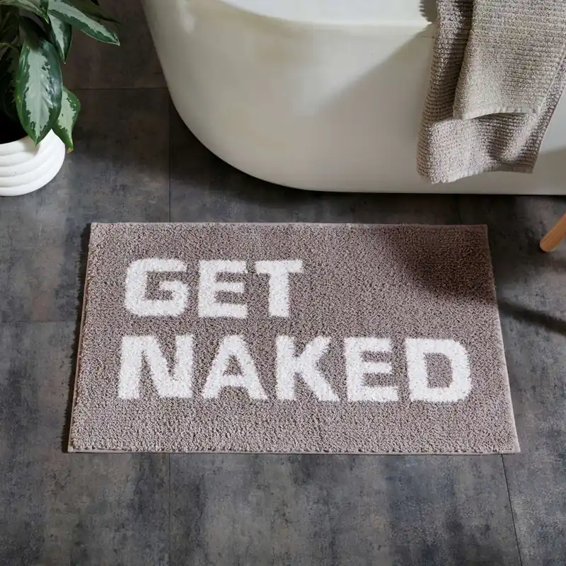 Meistverkauft Bodenmatte "Get Naked"