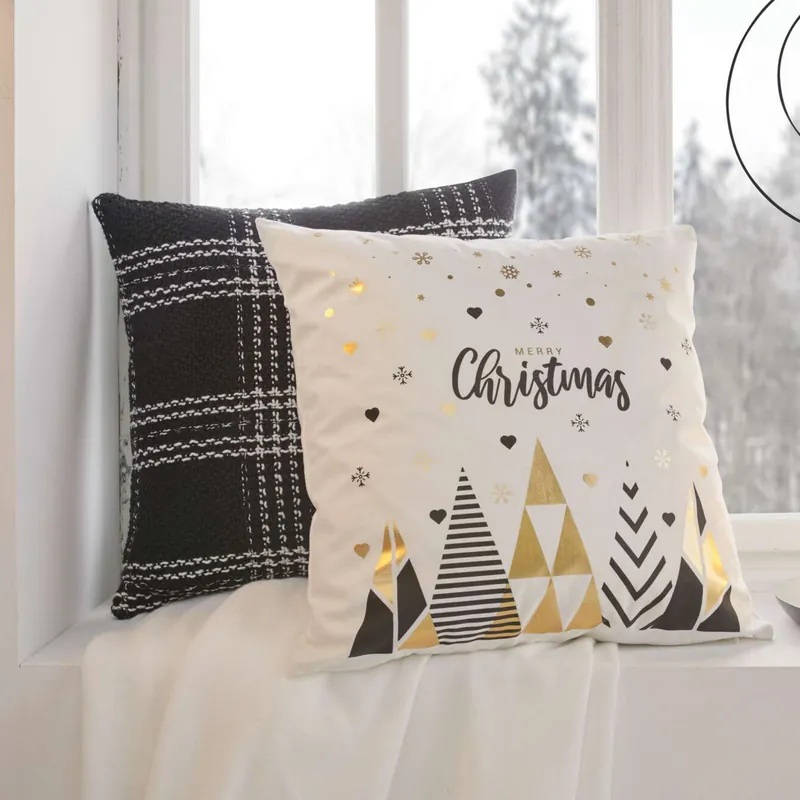 Kissenhülle "Black'n'Gold" Ausverkauf