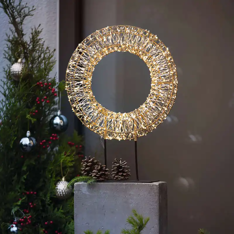 LED-Kreis "Golden" Preisreduziert
