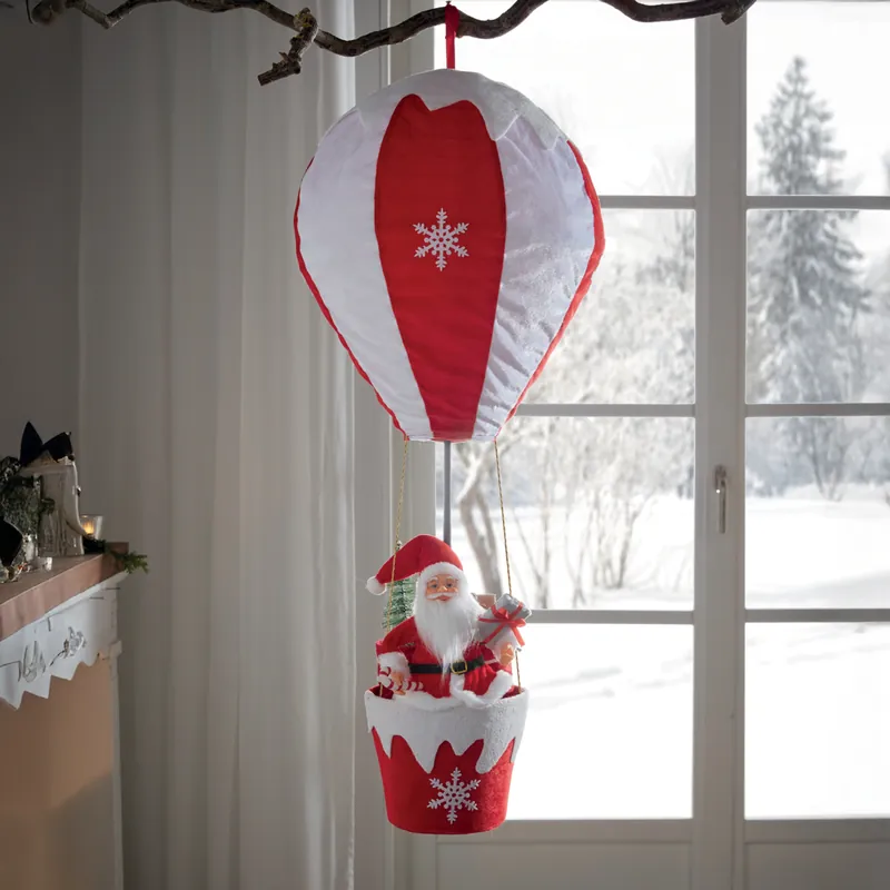 Neu Im Sortiment Heißluftballon "Santa"