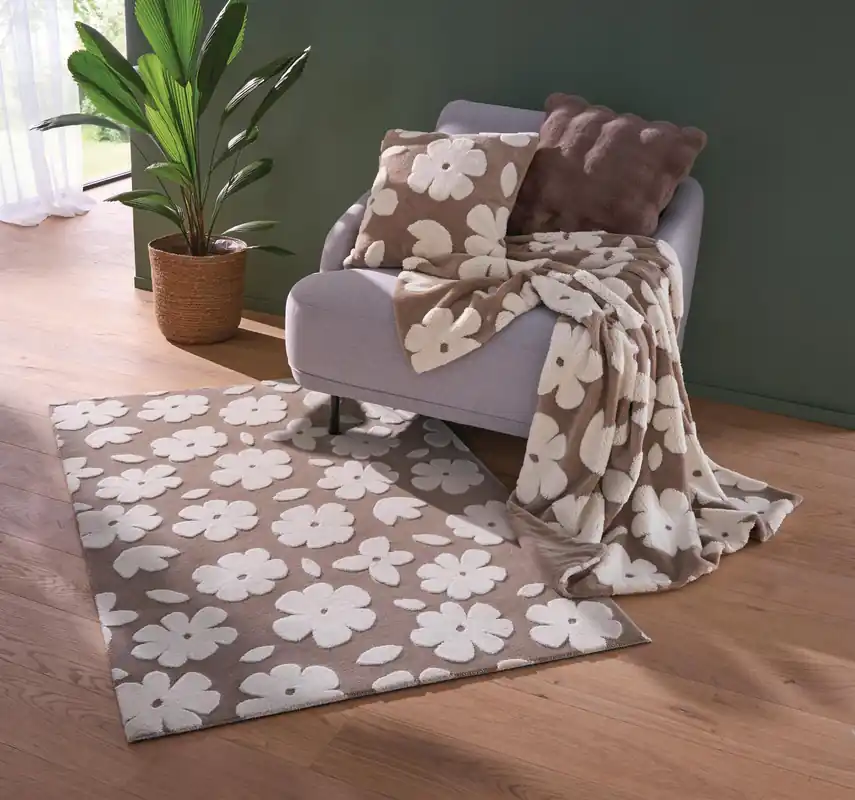 Teppich "Blumenliebe" Direkt Vom Hersteller