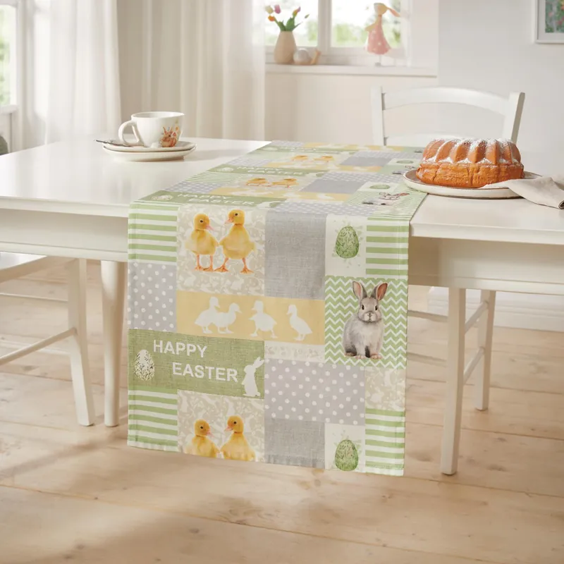 Tischläufer "Osterpatchwork" Knallerangebot
