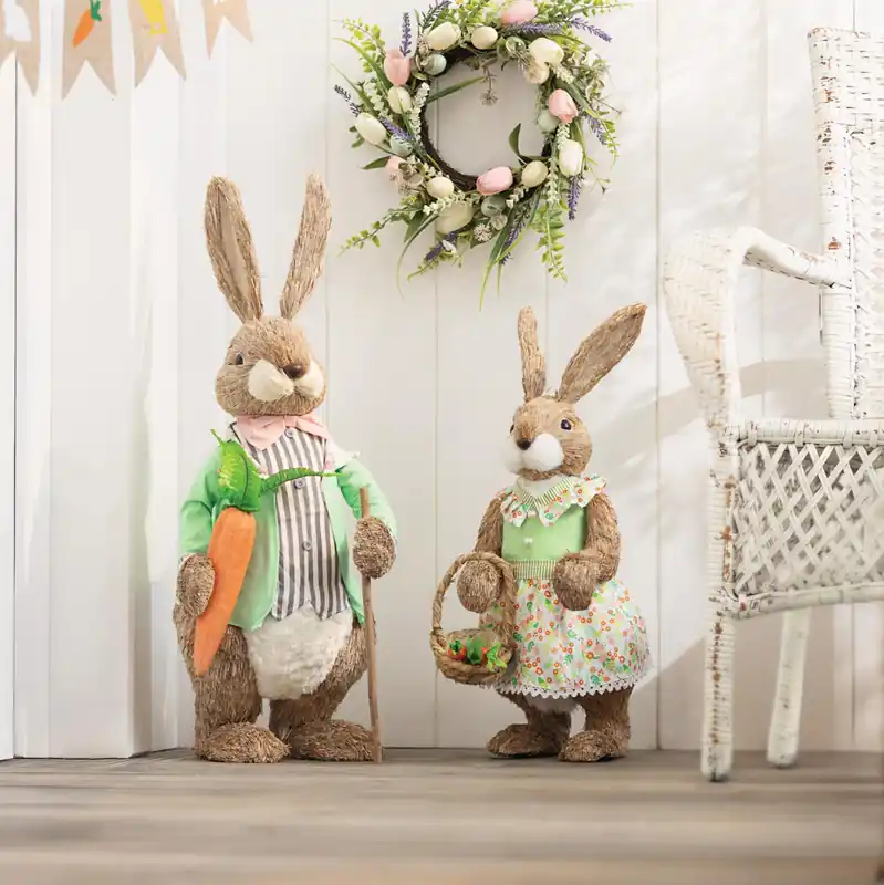 Garantierte Lieferung Figur "Frau Hase"