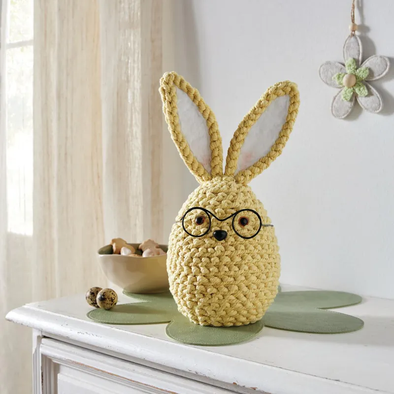 Schnäppchen Hasenfigur "Professor Hoppel"