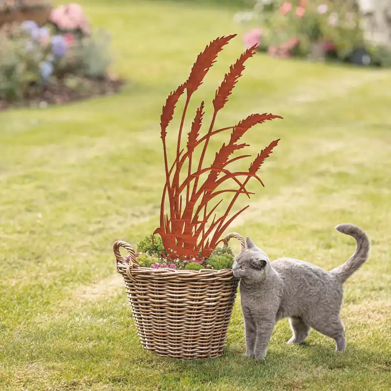 Sofort Bestellen Gartenstecker "Schilf"