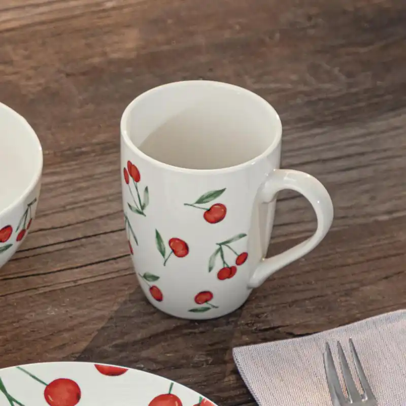 Direktkauf Kaffeebecher "Kirschgenuss", 2er Set