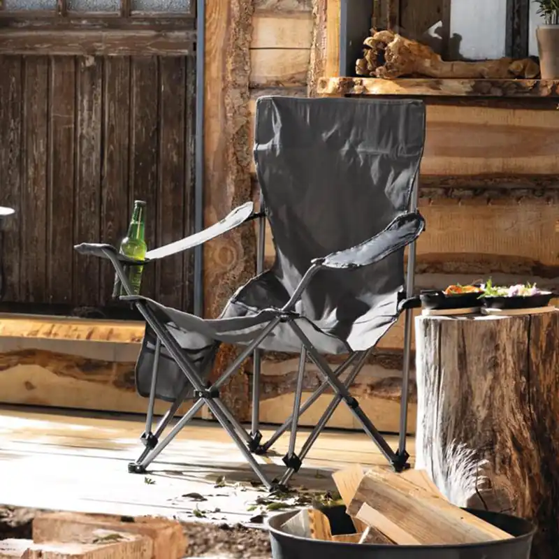 Preiswert Campingstuhl "Grey"
