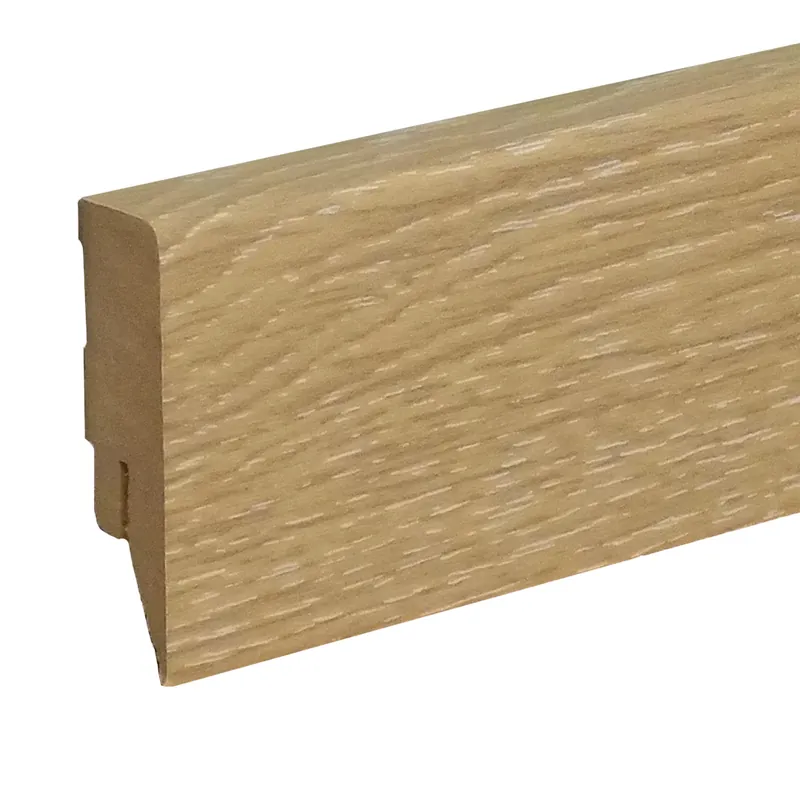 Sockelleiste / Fußleiste / Bodenleiste Lecco-40 (72931) | 16 x 58 x 2500 mm | Eiche weiß gekalkt Beliebt