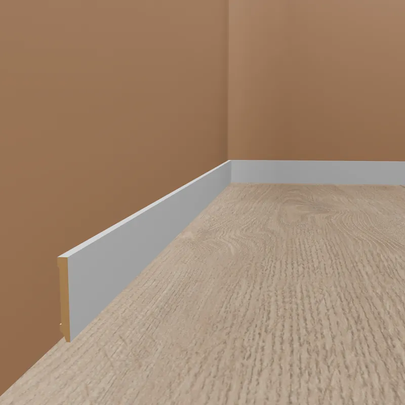 Versand Am Gleichen Tag Sockelleiste Ingolstadt MDF 10 x 58 x 2500 mm Weiß Eckig by PROVISTON
