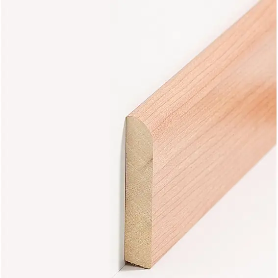 Direkt Vom Hersteller Sockelleiste "Karlsruhe" Massivholz 15 x 85 x 2500 mm Kirsche moderne Fußleiste by PROVISTON