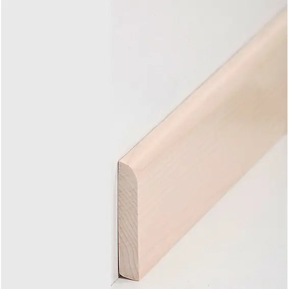 Sockelleiste "Osnabrück" Massivholz 10 x 58 x 2400 mm Ahorn moderne Fußleiste by PROVISTON Meistverkauft