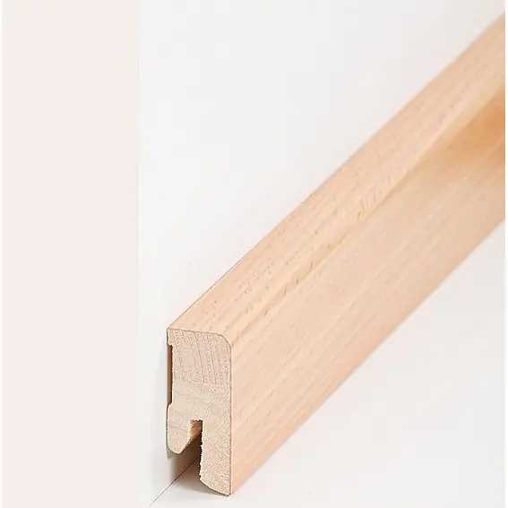 Mega-Angebot Sockelleiste "Halle" Echtholzfurnier 16 x 40 x 2500 mm Buche Modern by PROVISTON