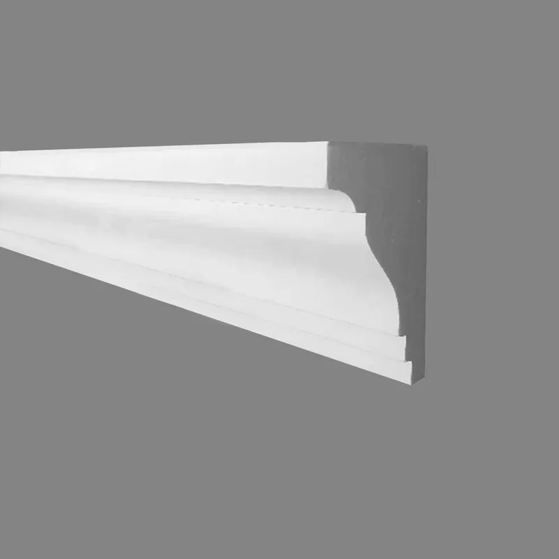 PROVISTON | Gipsleiste Regensburg | Echter Gipsstuck | 60 x 100 x 1000 mm | Stuckleisten aus Gips Angebot