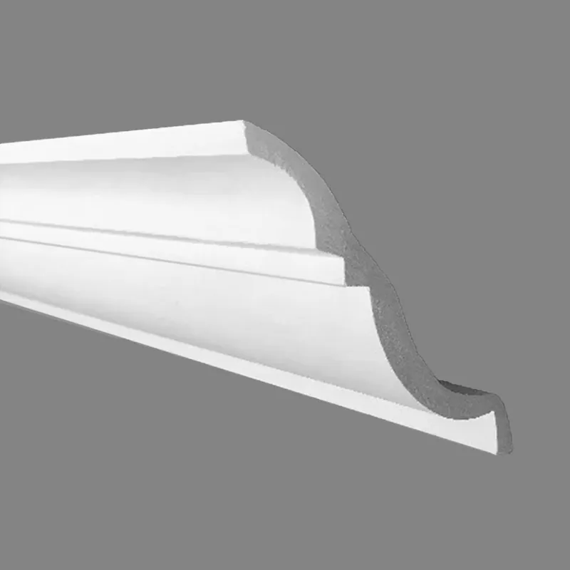 PROVISTON | Gipsleiste Fürth | Echter Gipsstuck | 110 x 98 x 1200 mm | Stuckleisten aus Gips Top-Seller