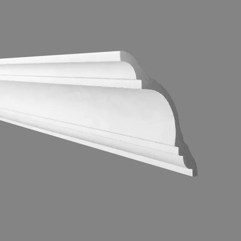 PROVISTON | Gipsleiste Moers | Echter Gipsstuck | 90 x 100 x 1200 mm | Stuckleisten aus Gips Meistverkauft