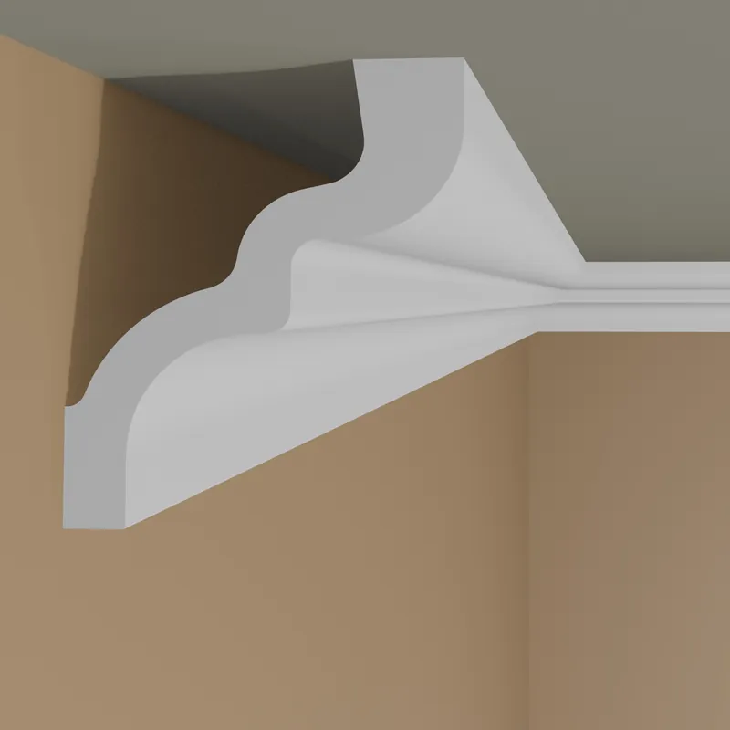 Sofort Bestellen NMC | Außenwinkel | Polystyrol | 80 x 65 x 200 mm | Weiß | Stuckleisten Winkel
