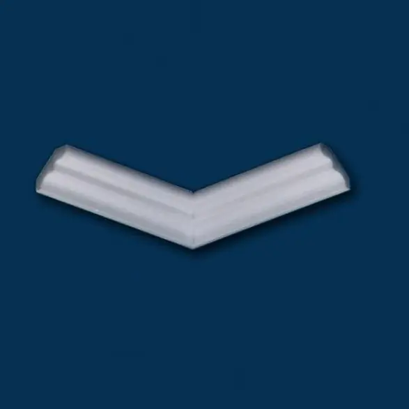 Wiesemann | Innenwinkel "Eindhoven 04" | Polystyrol | 28 x 34 x 200 mm | Weiß | Stuckleisten Winkel Top-Angebot