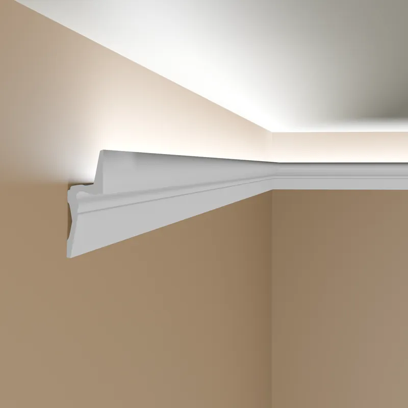 Billig NMC Lichtleiste IL9 ARSTYL Polyurethan 50 x 150 x 2000 mm Weiß Deckenleiste