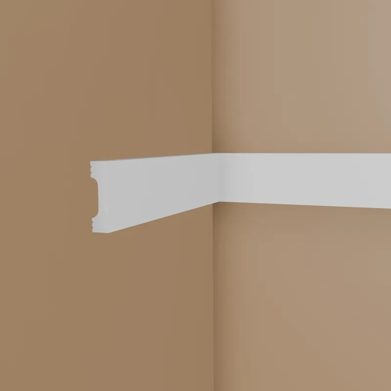 NMC Zierleiste WD5 WALLSTYL Wandleiste 10 x 38 x 2000 mm Polystyrol Weiß Nur Für Kurze Zeit