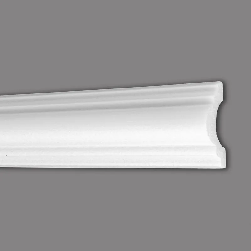 Top-Angebot Wiesemann Zierleiste Freiburg 58 Polystyrol 26 x 58 x 2000 mm Wandleiste Weiß