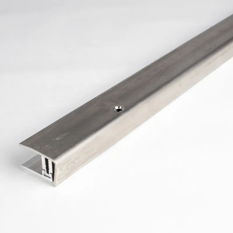 Auer Einfass- & Abschlussprofil Stratford H 17 mm B 25 mm Einfasshöhe 10 - 13 mm Edelstahl Top-Seller