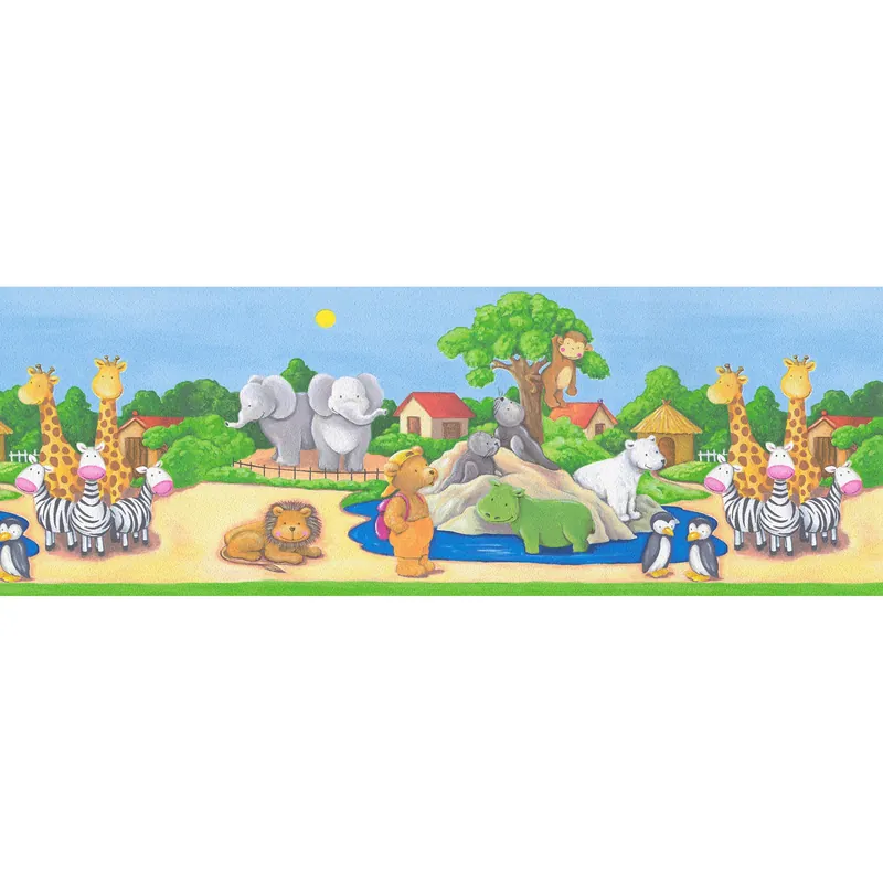 Preisknaller A.S. Creation | Only Borders 9 | 718716 | Papierbordüre | Borte | 0.17 x 5 m | Bunt