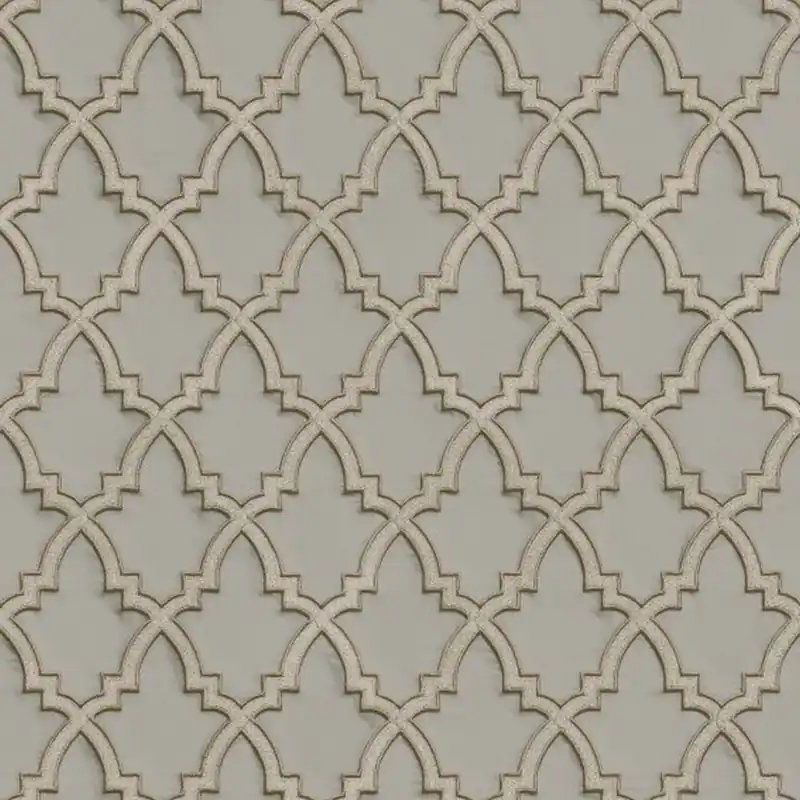 Wochenendangebot DesignID | Wallstitch | 120024 | Vliestapete | Vintage | Retro | 0.53 x 10.05 m | Grau