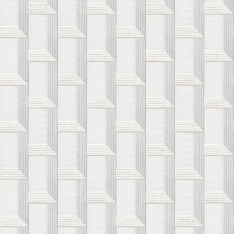 Top-Seller DesignID | Wallstitch | 120071 | Vliestapete | 3D Optik | 0.53 x 10.05 m | Weiß