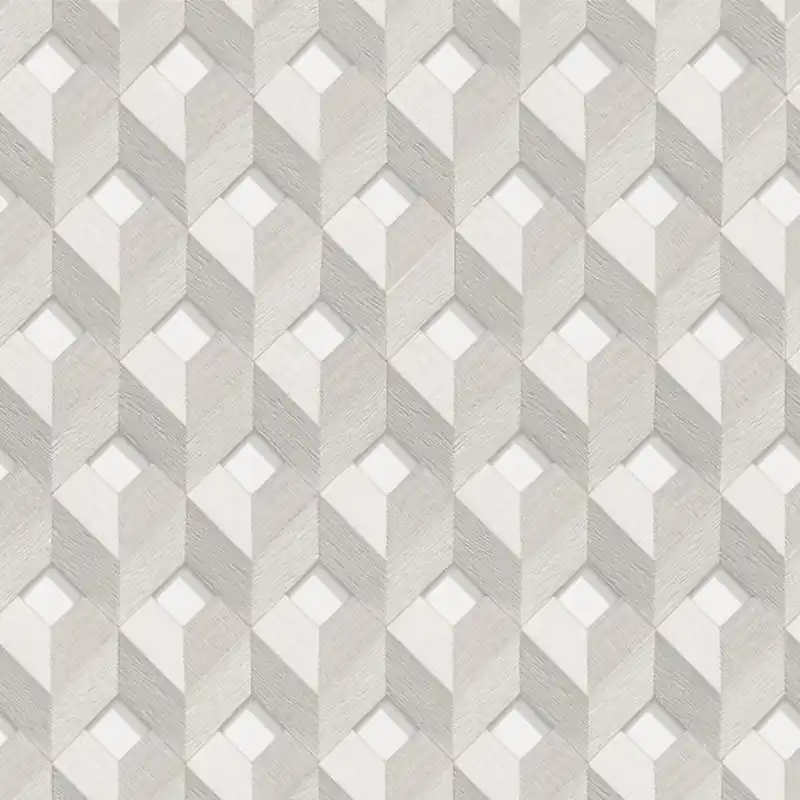 Neue Kollektion DesignID | Embellish | 120131 | Vliestapete | 3D Optik | 0.53 x 10.05 m | Grau