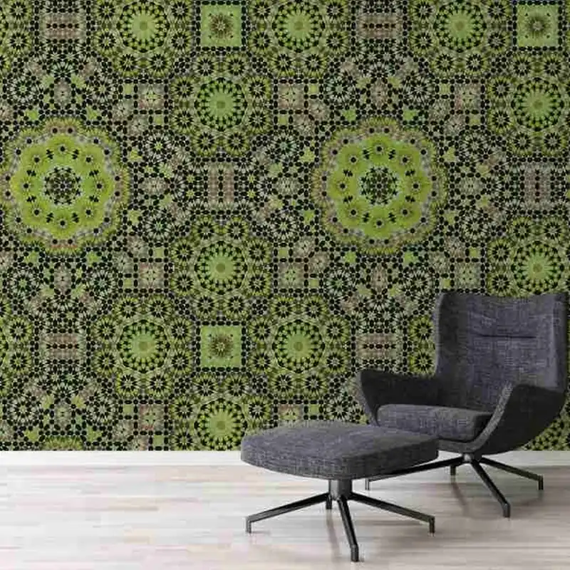 A.S. Creation | Walls by Patel 1 | DD110601 | Fototapete | Vlies | Versch. Größen | Abstrakt | Grün Online Kaufen