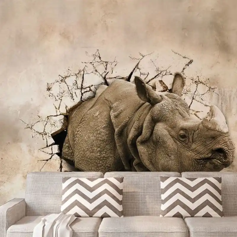 A.S. Creation | XXL 5 | DD114949 | Fototapete | Vlies | Versch. Größen | Tiere | Beige Neu