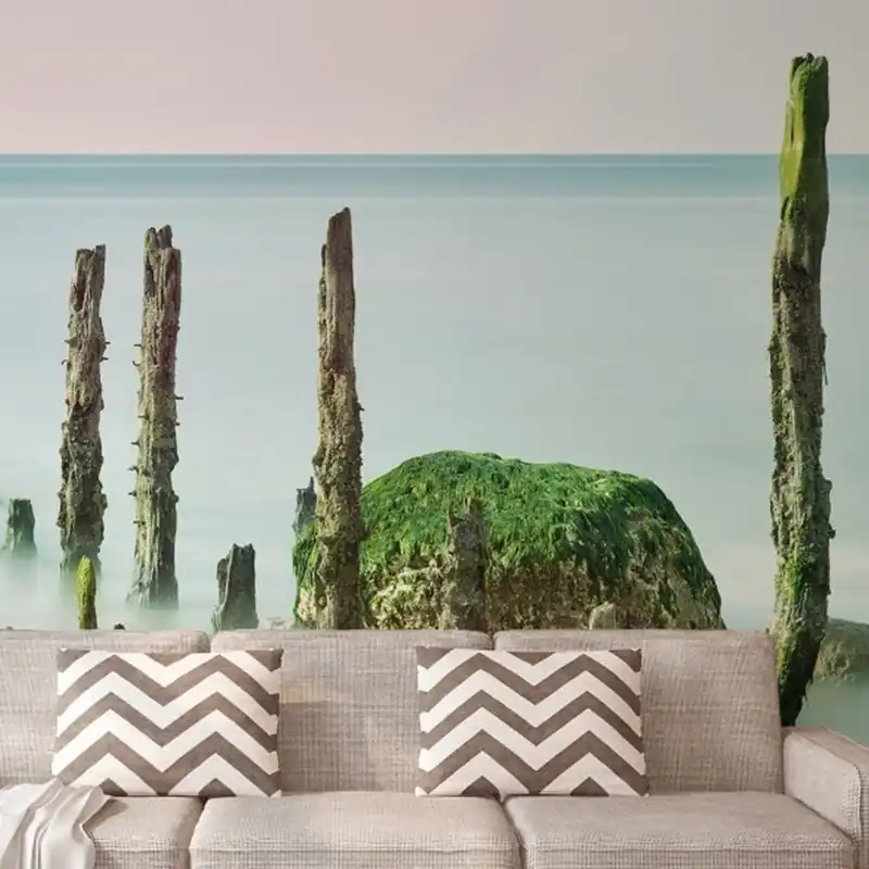 A.S. Creation | AP Digital 3 | AS471855 | Fototapete | Vlies | 400 x 270 cm | Strand & Meer | Grün Beliebt