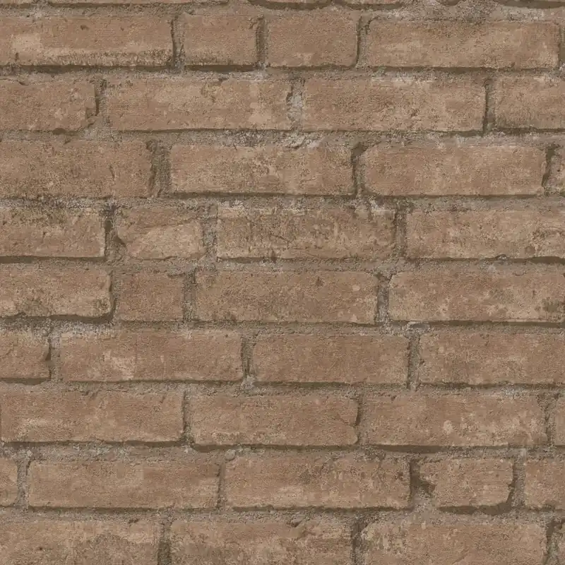 Nur Für Kurze Zeit A.S. Creation Industrial | 377471 | Vliestapete Steinoptik | 0.53 m x 10.05 m | Braun