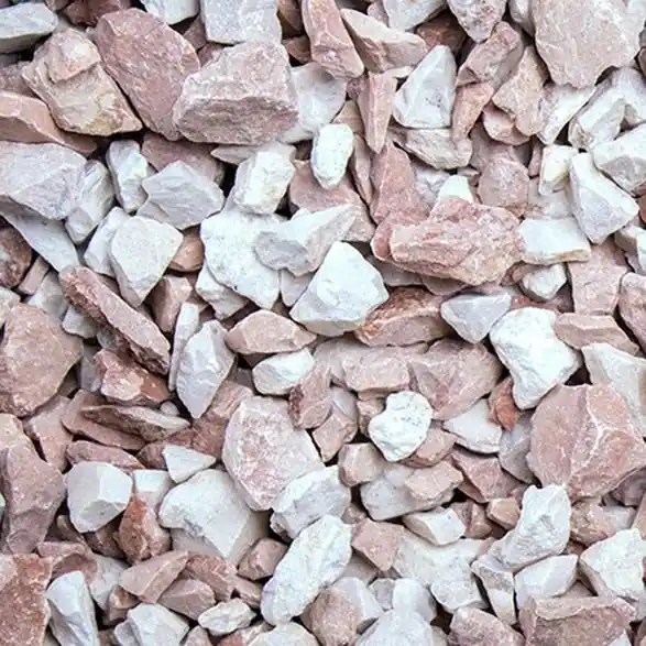 Aktuell Mediterran Splitt 8 - 12 mm Edelsplitt MIX Naturstein Orange Beige Garten Steine GSH
