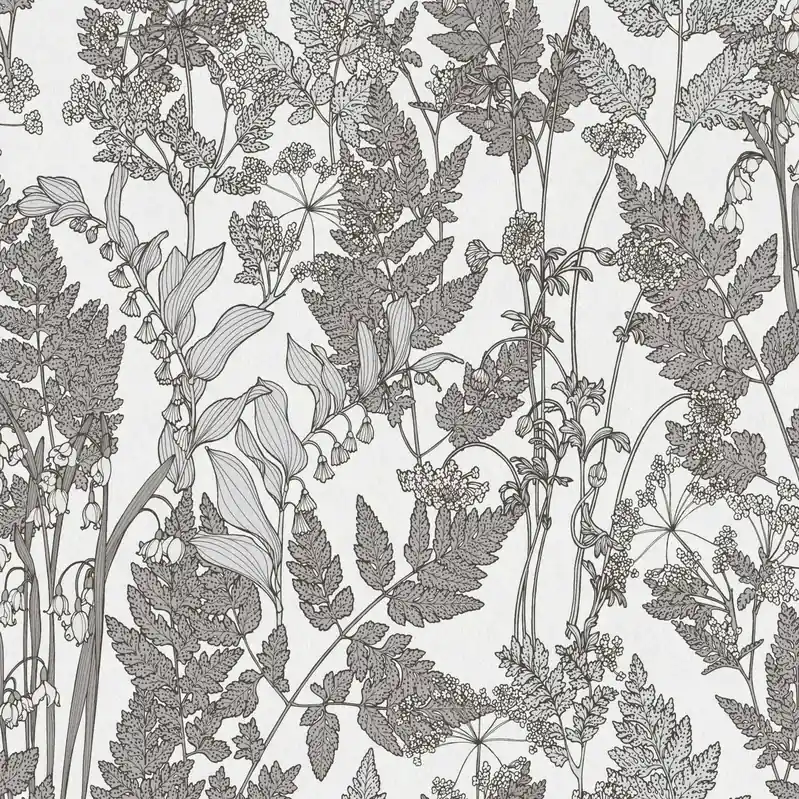 Letzte Chance A.S. Creation | Floral Impression | 377521 | Vliestapete | Blumenoptik | 0.53 x 10.05 m | Grau