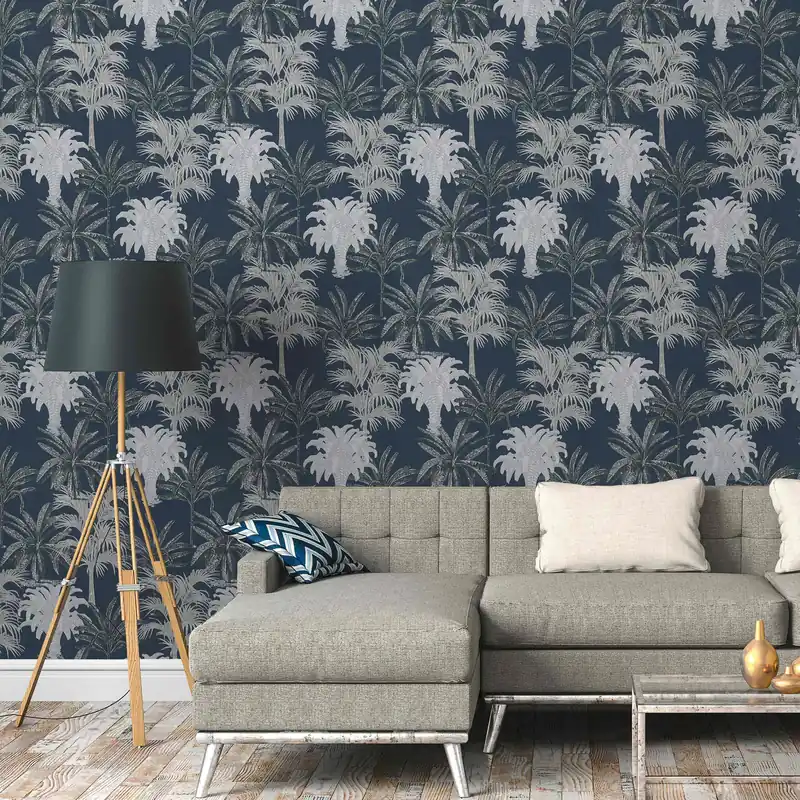 Designer Michalsky 4 Change is good | No. 10008 | Vliestapete Naturoptik | 0.53 m x 10.05 m | Blau Mega-Angebot