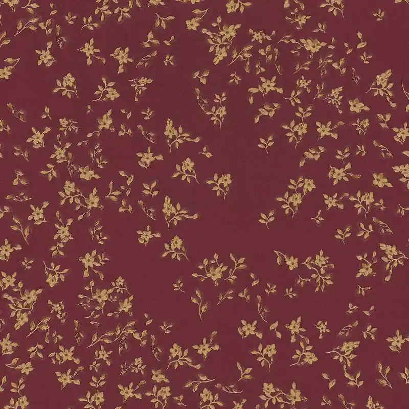 Zertifiziert Design Tapete Versace 4 | No. 10228 | Vliestapete Blumenoptik | 0.70 m x 10.05 m | Rot