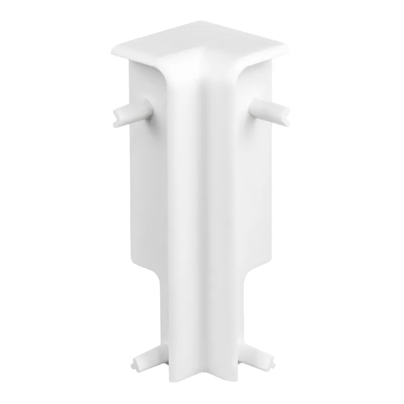 Neuhofer | Innenecken für MDF-Sockelleisten | 15 x 58 mm | Kunststoff | 2 Stück | Weiß Neue Kollektion