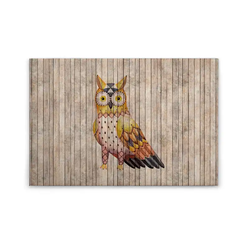 Billig Tadessi Leinwandbild Tiere - 60 x 90 cm - M1-No.50225 - Keilrahmen in Braun Gelb