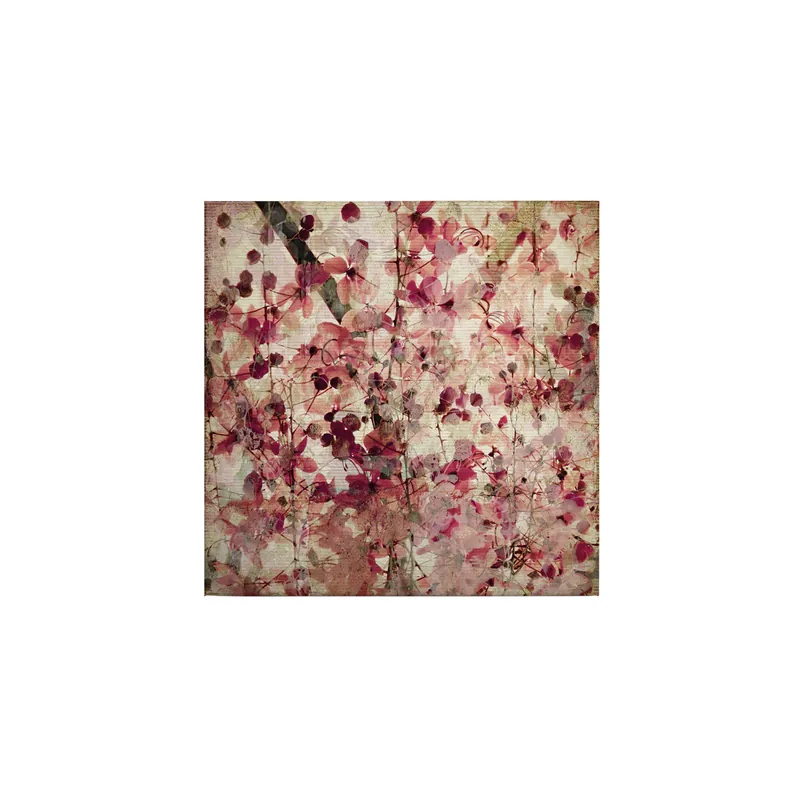 Tadessi Leinwandbild Natur Abstrakt - 50 x 50 cm - M1-No.50541 - Keilrahmen in Rosa Beige Beliebt