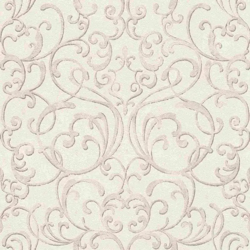 Rasch | #tapetenwechsel II | 651607 | Vliestapete | Barock | 0.53 x 10.05 m | Weiß Solange Der Vorrat Reicht