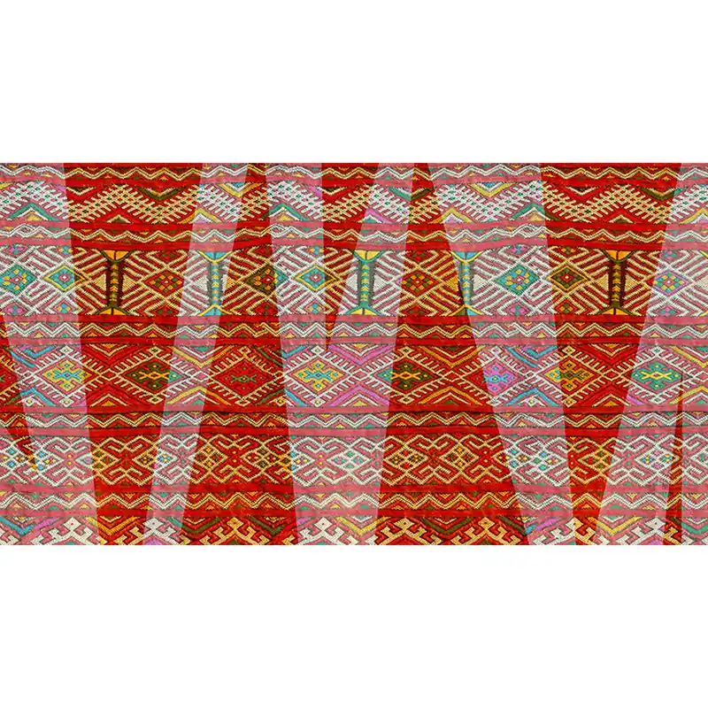 Direkt Vom Hersteller Tadessi Fototapete Orientalisch M1-No.60050 Digitaldruck Tapete Rot Grün
